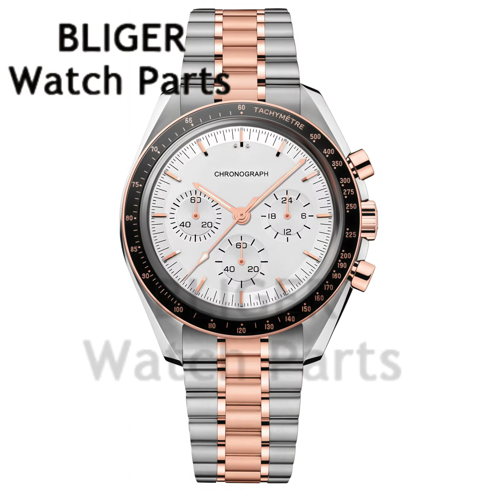 Montre de sport chronographe multifonction personnalisable pour homme
