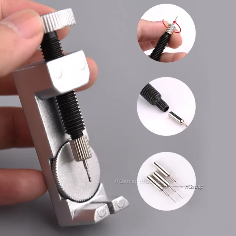 Kit d'outils de réparation pour montres : Extracteur de maillons de bracelet