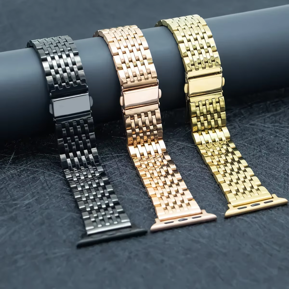 Bracelet en métal pour Apple Watch SE-10 42mm 44mm 38/40/41mm
