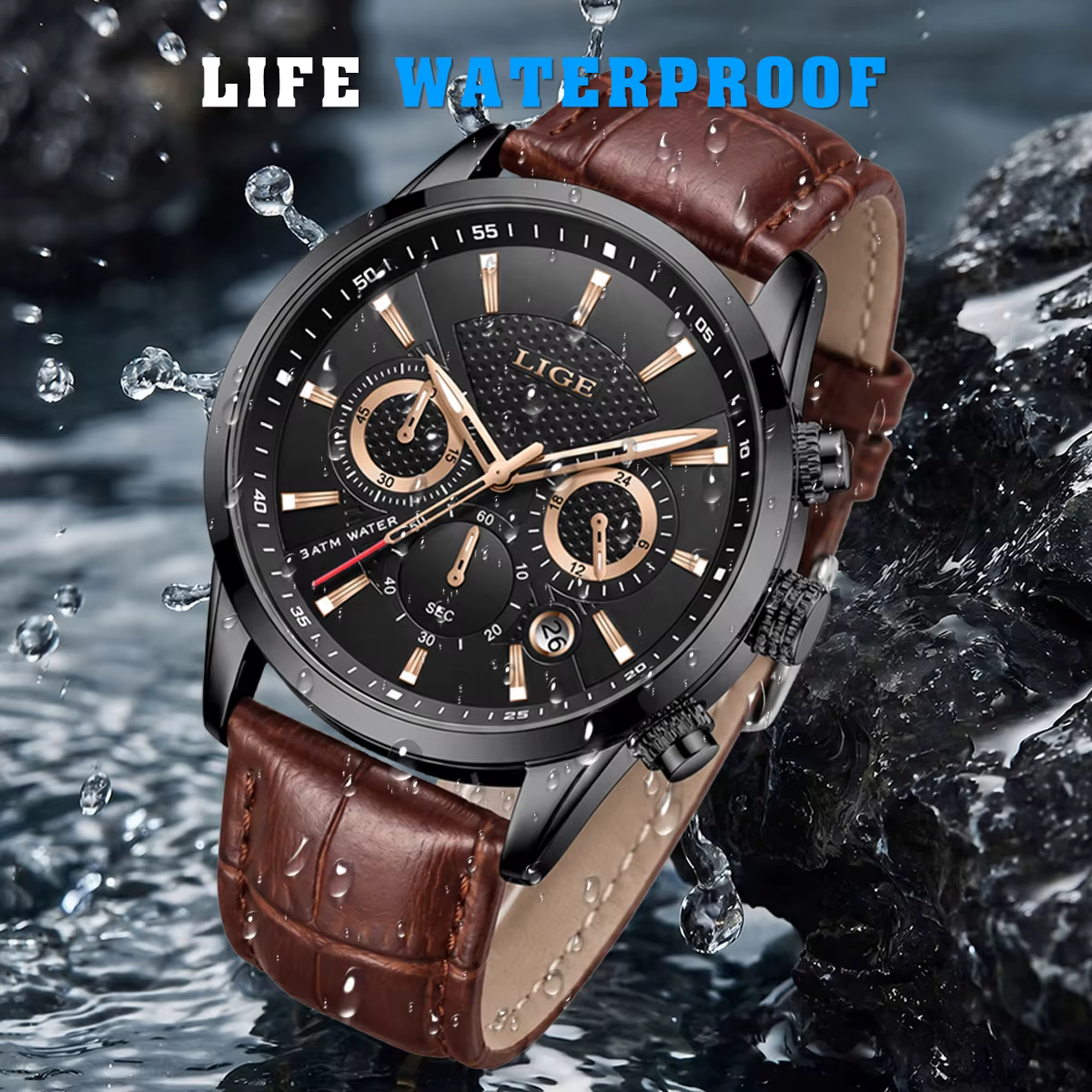 Montre LIGE 2026 pour Homme