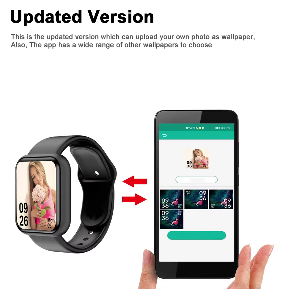 Montre connectée pour hommes