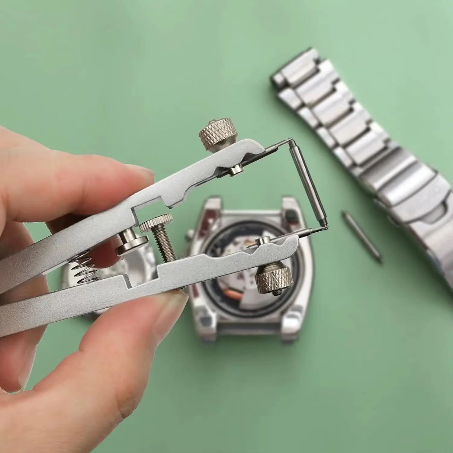 Kit d'outils de pince à barre à ressort de montre