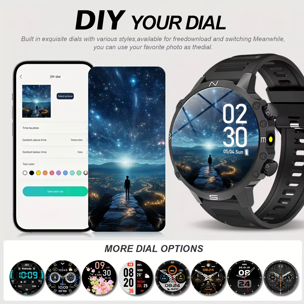 Montre connectée pour homme