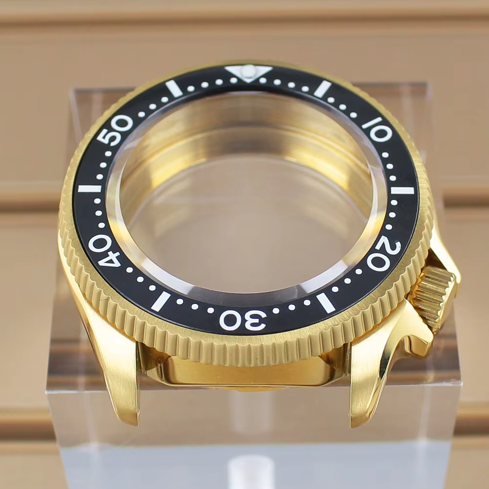 Boîtier de montre de luxe en or 38 mm