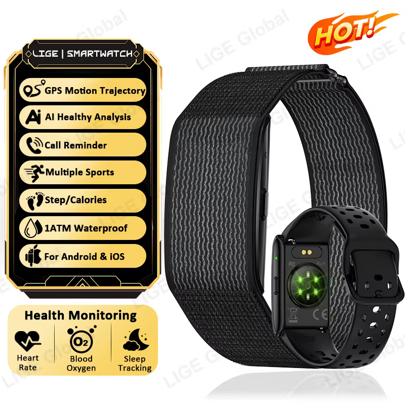 Bracelet intelligent LIGE avec suivi de trajectoire GPS