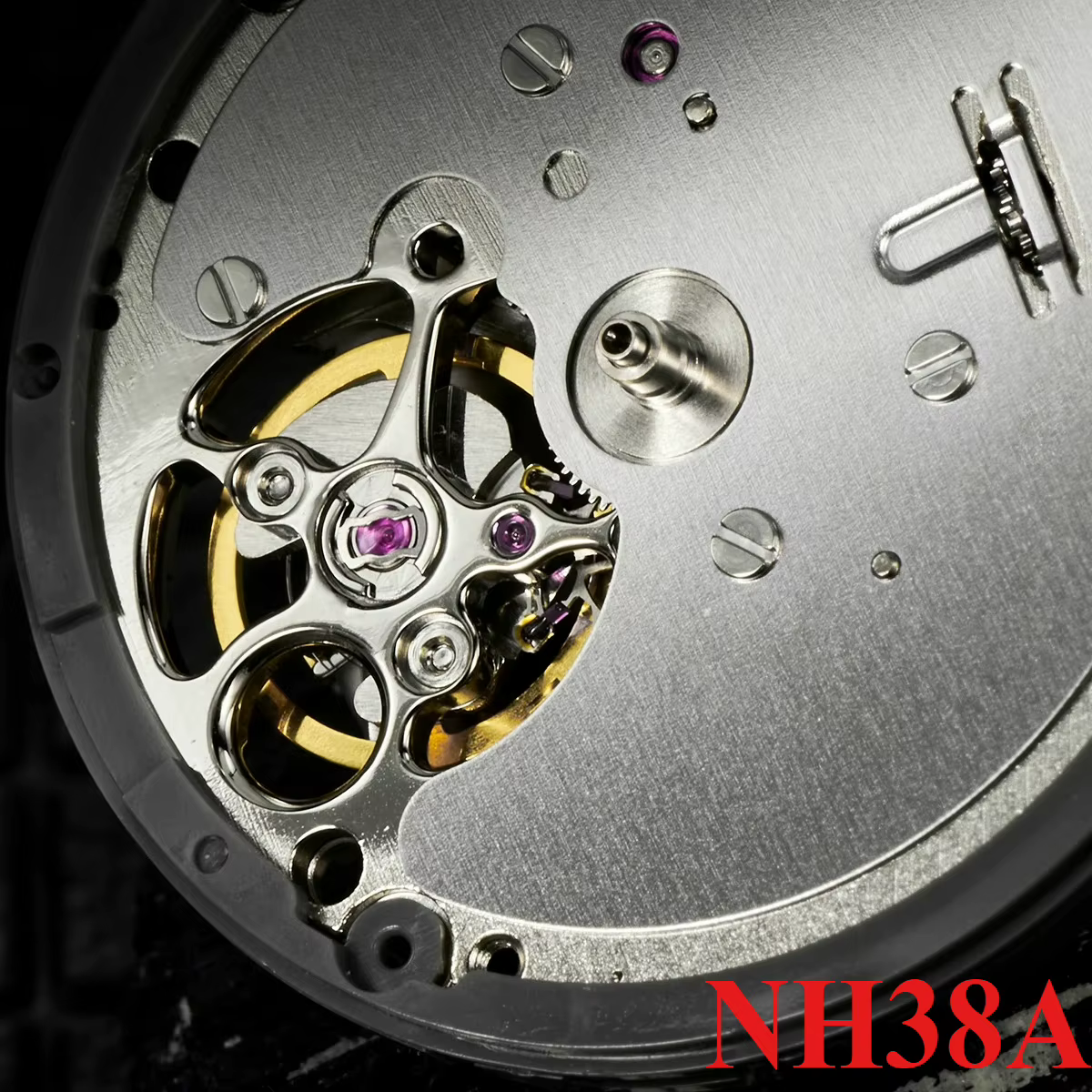 NH38A mouvement mécanique Mod mécanisme de montre automatique 24 bijoux nouvelle haute précision NH38 pièces de réparation supérieures accessoires nouveau
