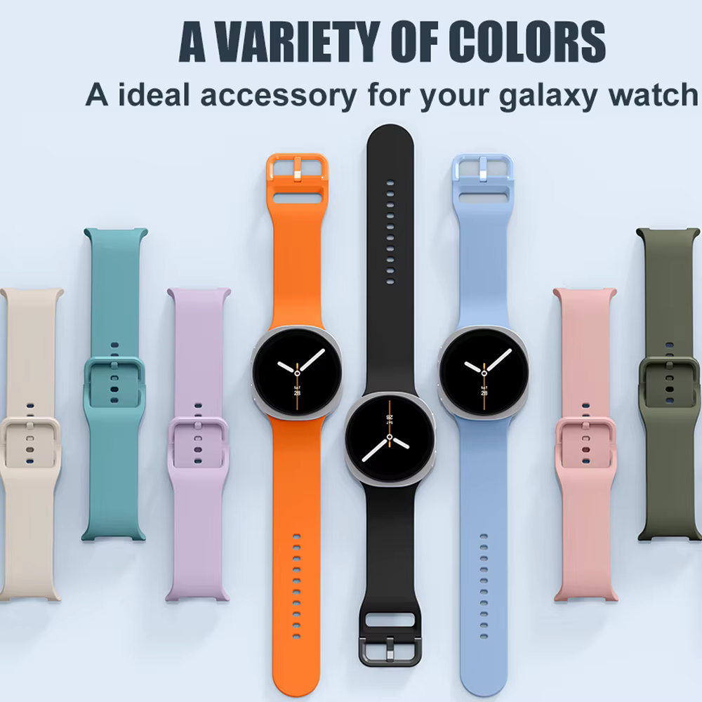 Bracelets de Sport pour Samsung Galaxy watch 8 44mm 40mm 46mm