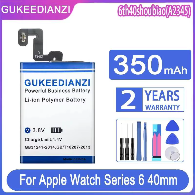 Batterie Ultra GPS 300-700 mAh pour Apple Watch Series 41MM 44MM 45MM SE SE2 1 2 3 4 5 6 7 8 9 40MM LTE 38MM 42MM