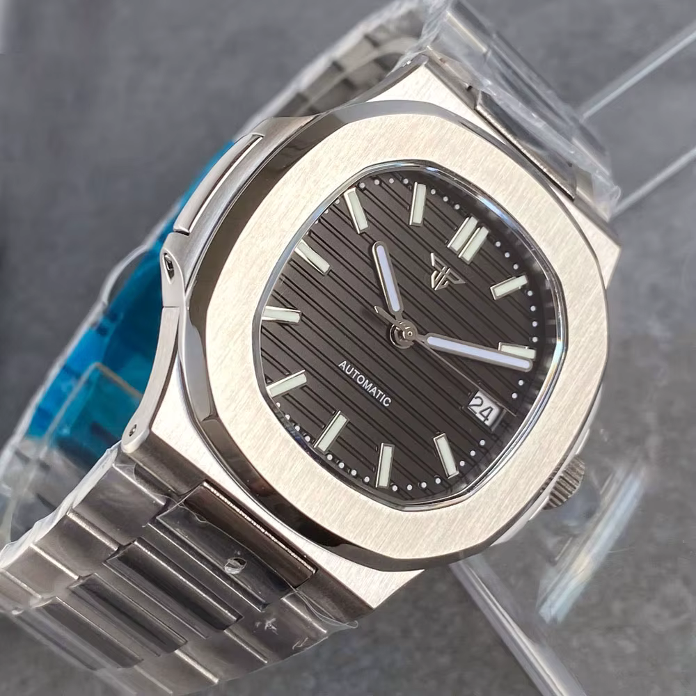 Tandorio – montre automatique de plongée pour hommes