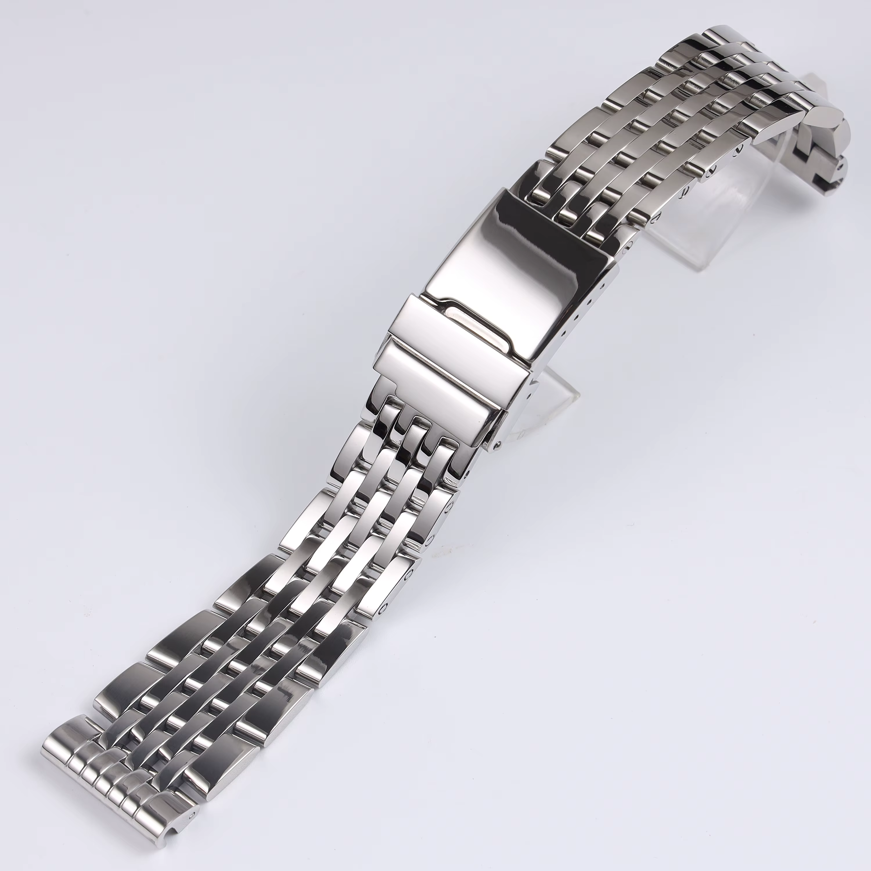 Bracelet de montre en acier inoxydable massif