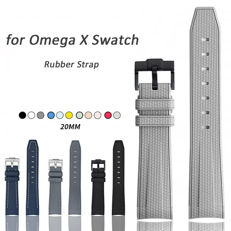 Bracelet de montre pour Omega X Swatch Joint MoonSwatch