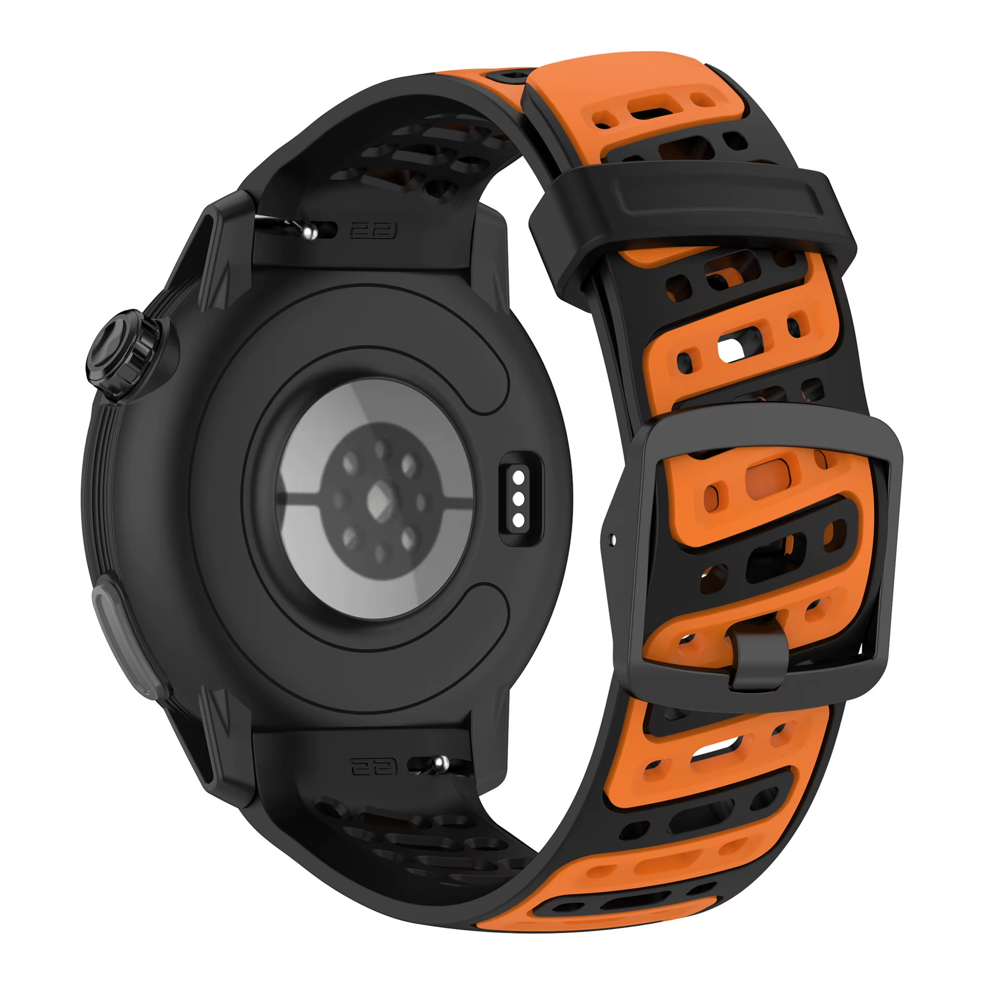 Bracelet en Silicone bicolore de 22mm pour Coros Pace Pro