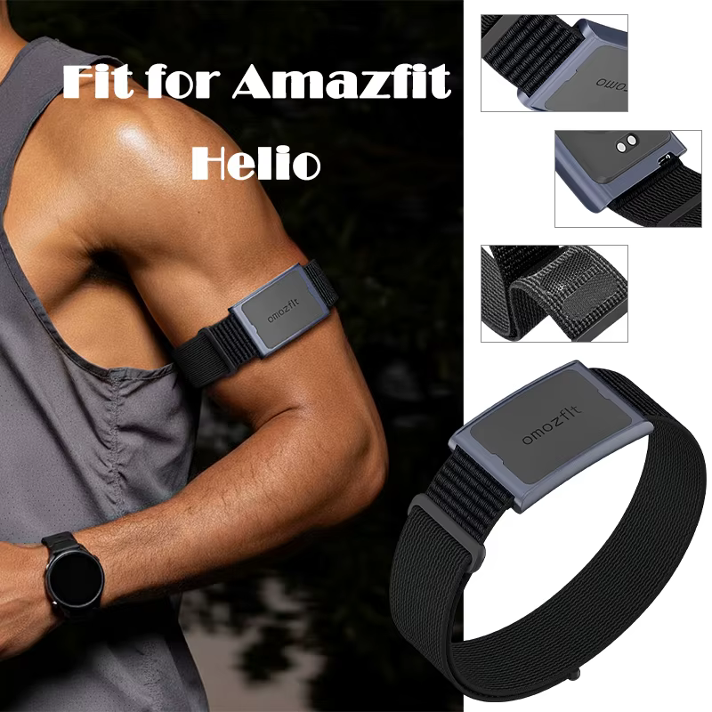 Brassard pour Amazfit Helio Nylon élastique montre Bracelet bras Correa