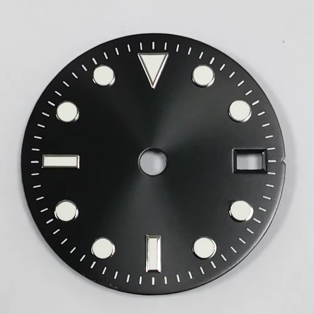 Cadran de montre lumineux vert 29MM