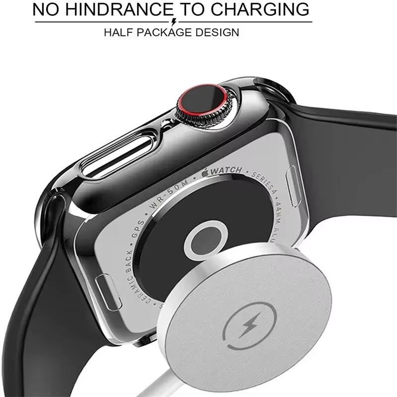 Verre trempé + étui pour Apple Watch 11 10 9 8 7 6 5 SE Ultra 2