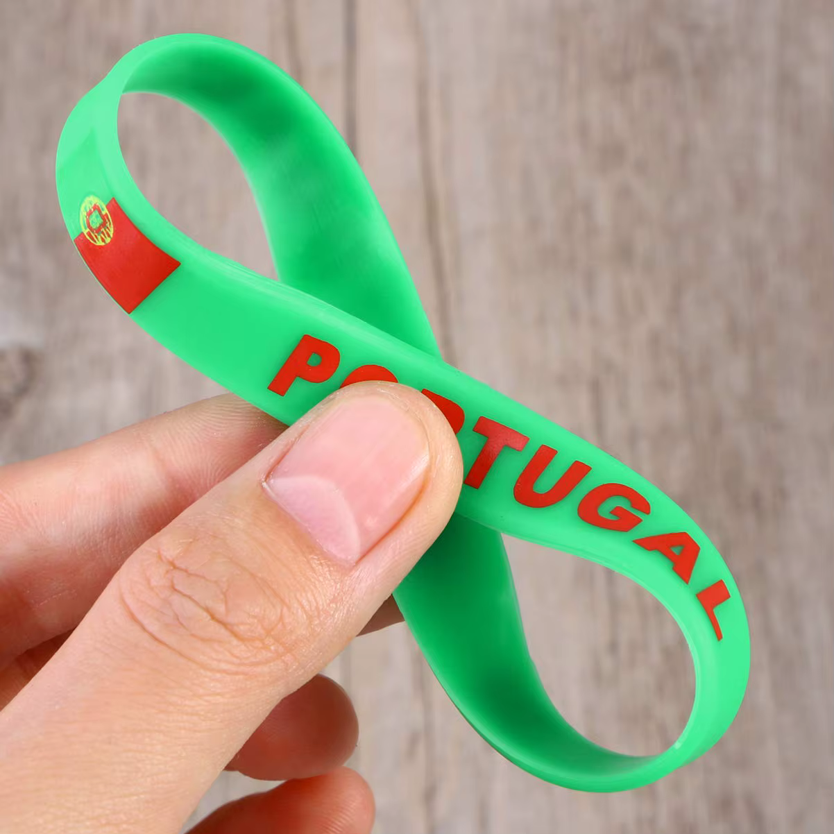 Bracelet en silicone sensation Portugal pour hommes et femmes