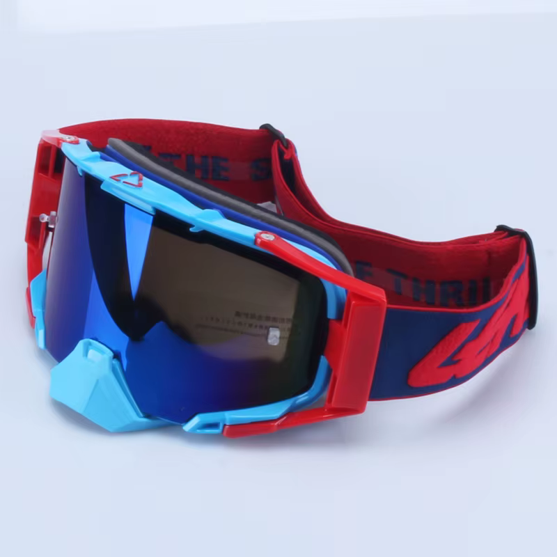 Lunettes de Motocross 6.5 Double couche Anti-buée lunettes de cyclisme Gafas Para masque moto casque de moto lunettes pour hommes