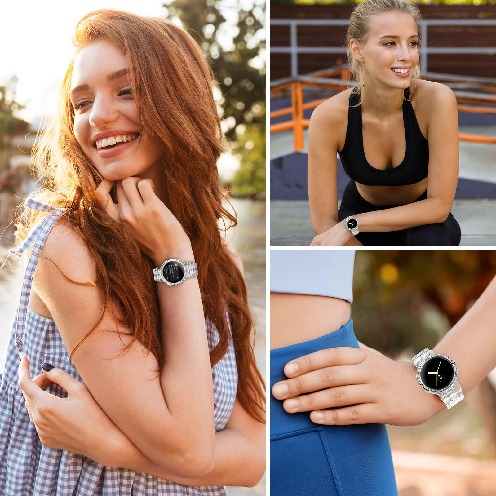 Étui transparent et TPU souple pour Google Pixel Watch 2