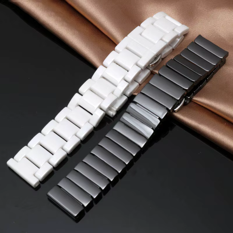 Ceramic Watchband For MOVADO BOLD