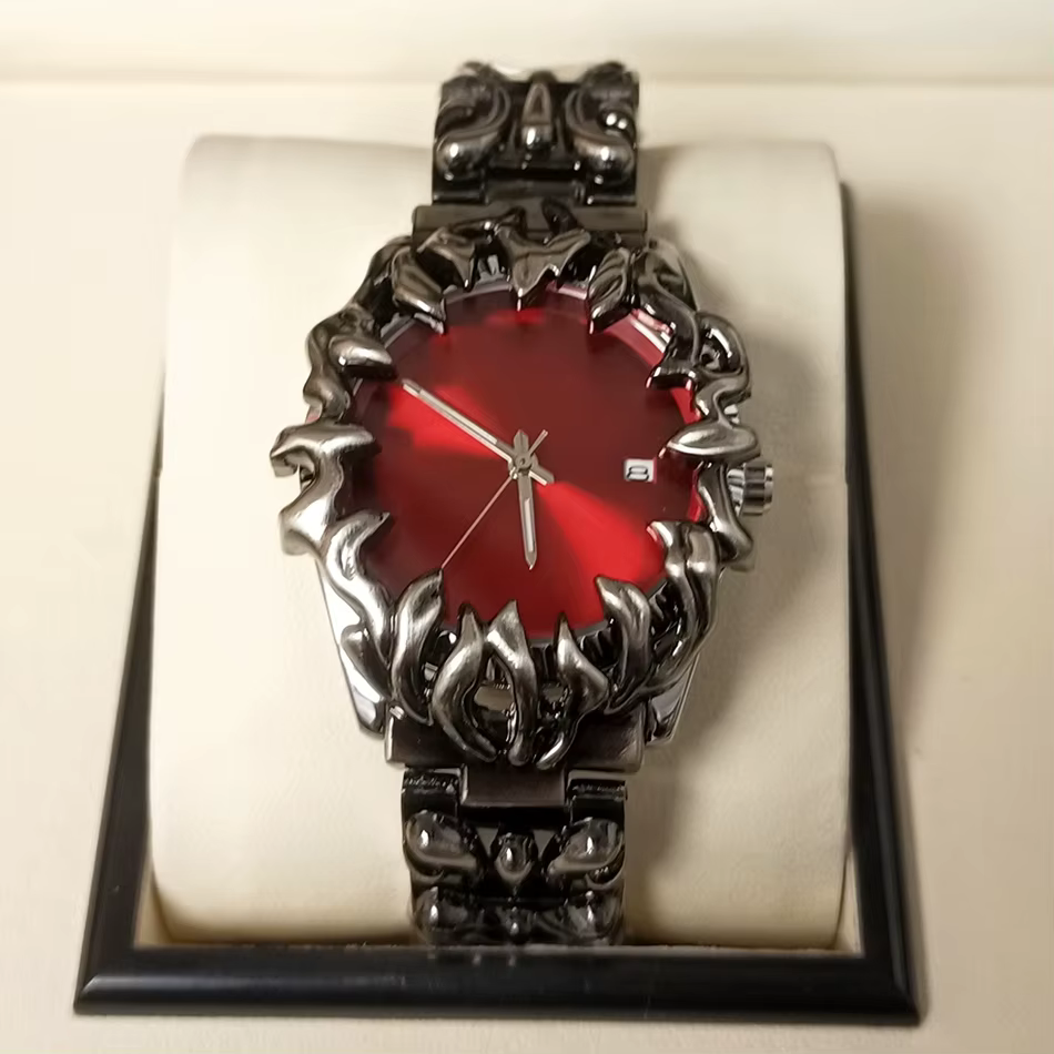 Montre-bracelet à quartz vintage pour homme