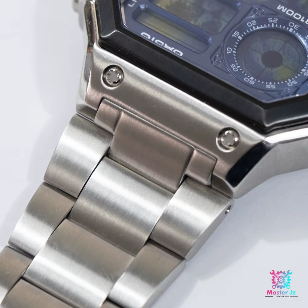 Boîtier en acier pour Casio AE1200
