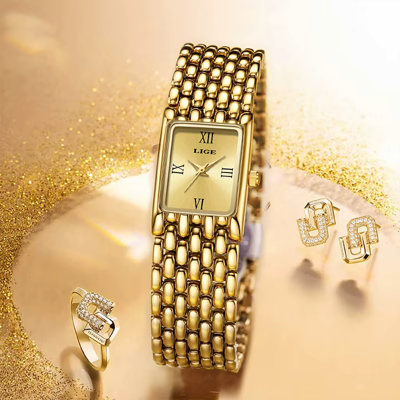 LIGE 2025 nouvelle montre pour femme en or