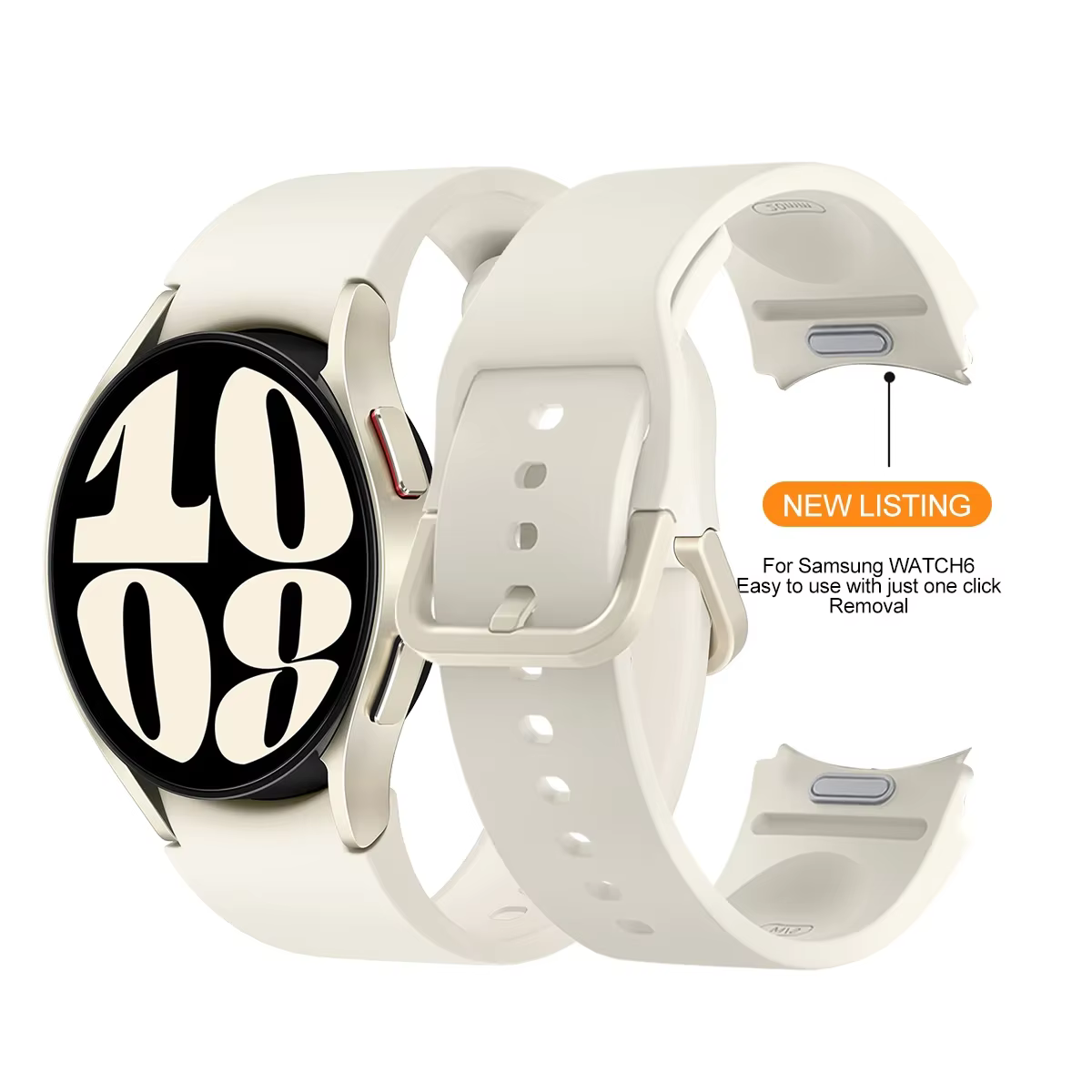 Bracelet pour Samsung Galaxy Watch 7 6 5 4 44mm 40mm 6 classique 47mm 43mm