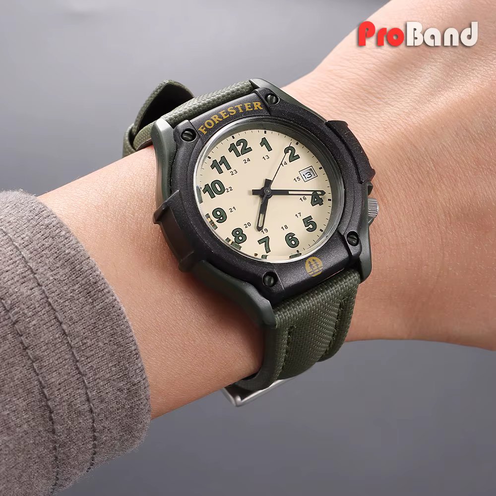 Bracelet de montre en toile de voile premium pour Blancpain et Seiko