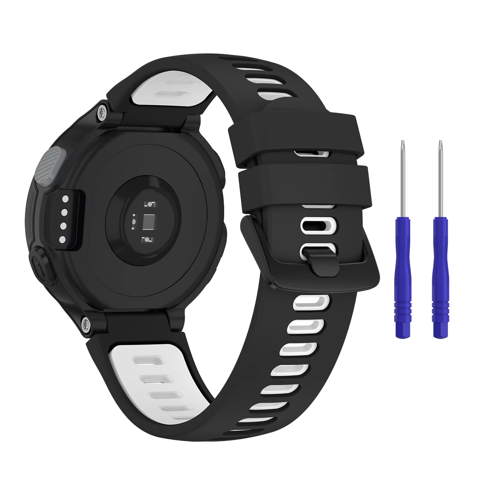 Bracelet de montre en Silicone pour Garmin Forerunner 735XT
