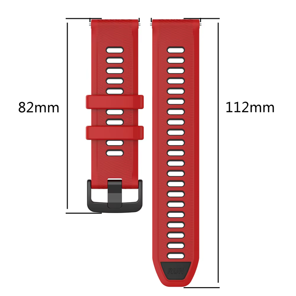 Bracelet de montre en Silicone