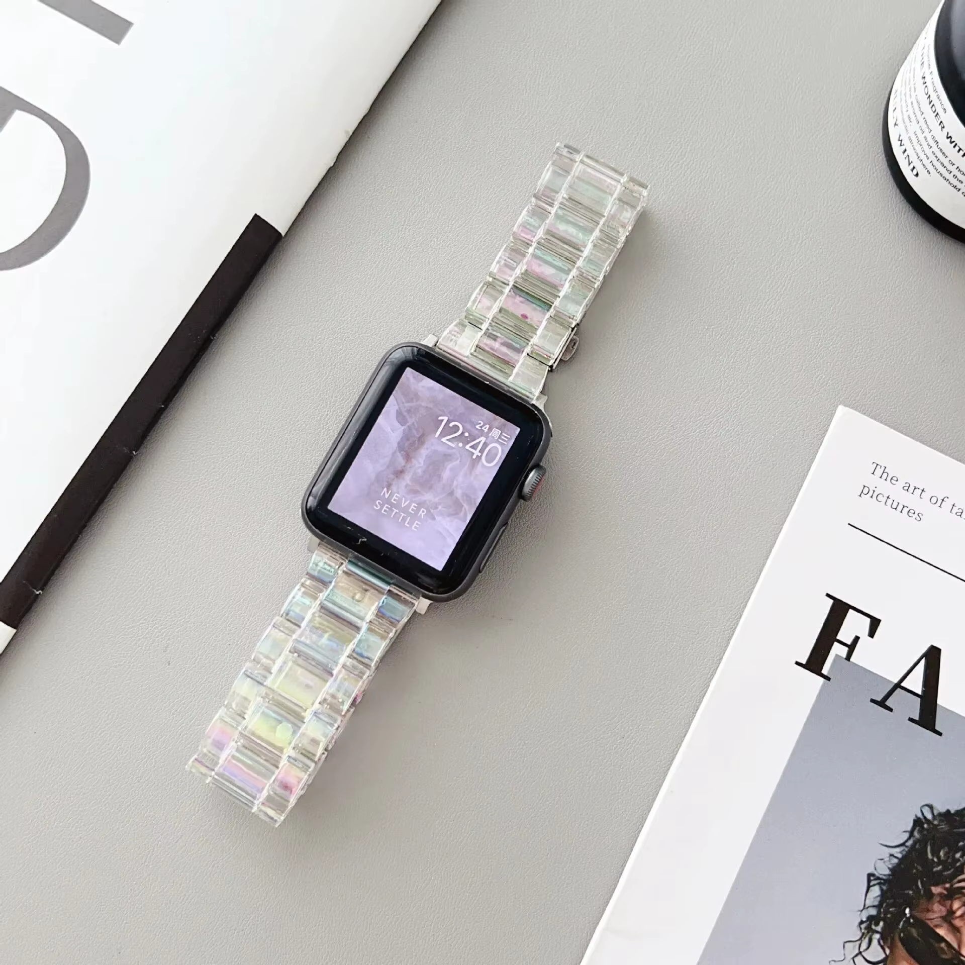 Bracelet Transparent pour Apple Watch