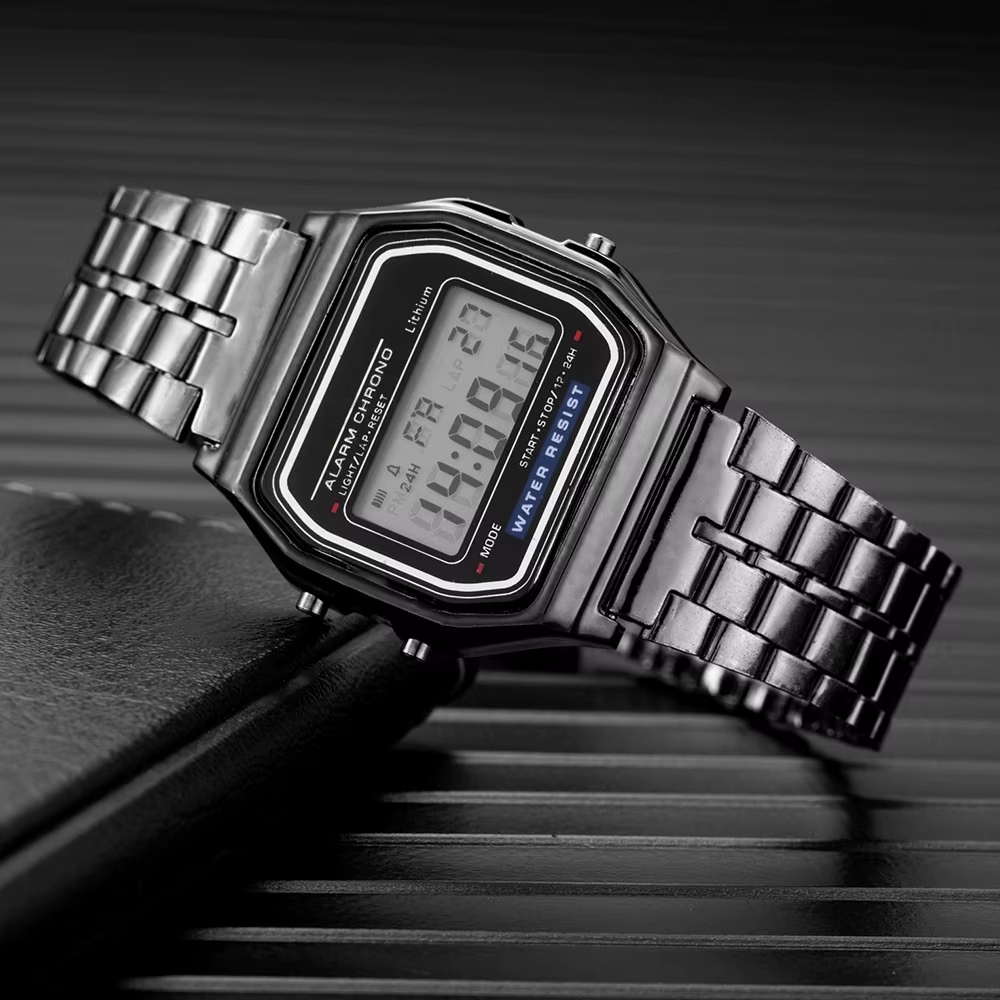 2025 montres numériques pour hommes sport Bracelet étanche horloge or électronique montre-Bracelet LED femmes décontracté montre homme relogio