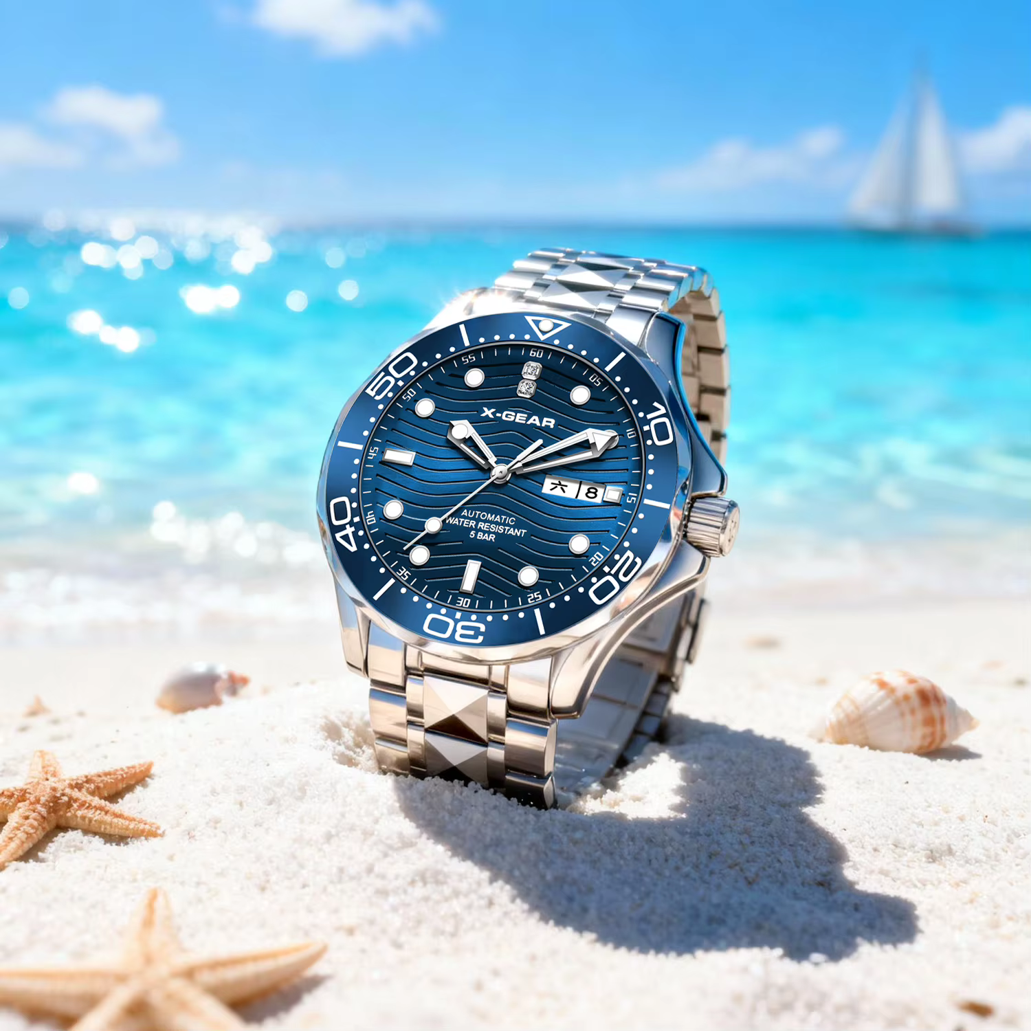 Montre mécanique pour homme Seamaster