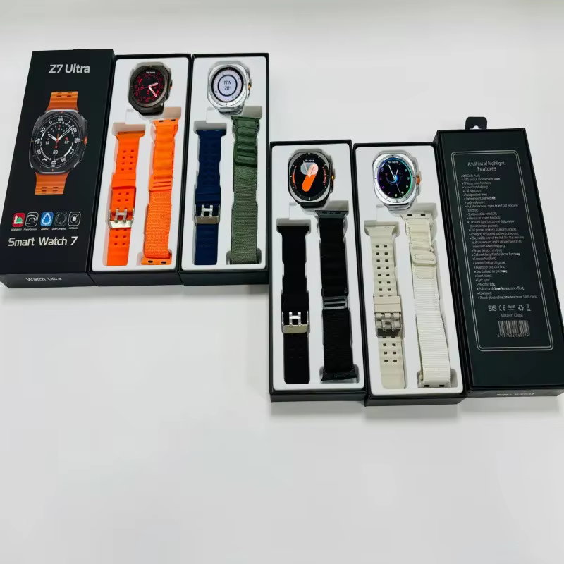 Z7 Ultra montre intelligente Bluetooth appel Siri Assistant vocal île dynamique