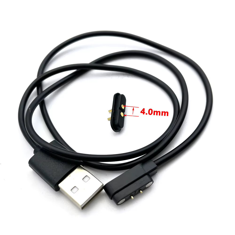 1 Ensemble de câbles de charge USB magnétiques pour montre connectée