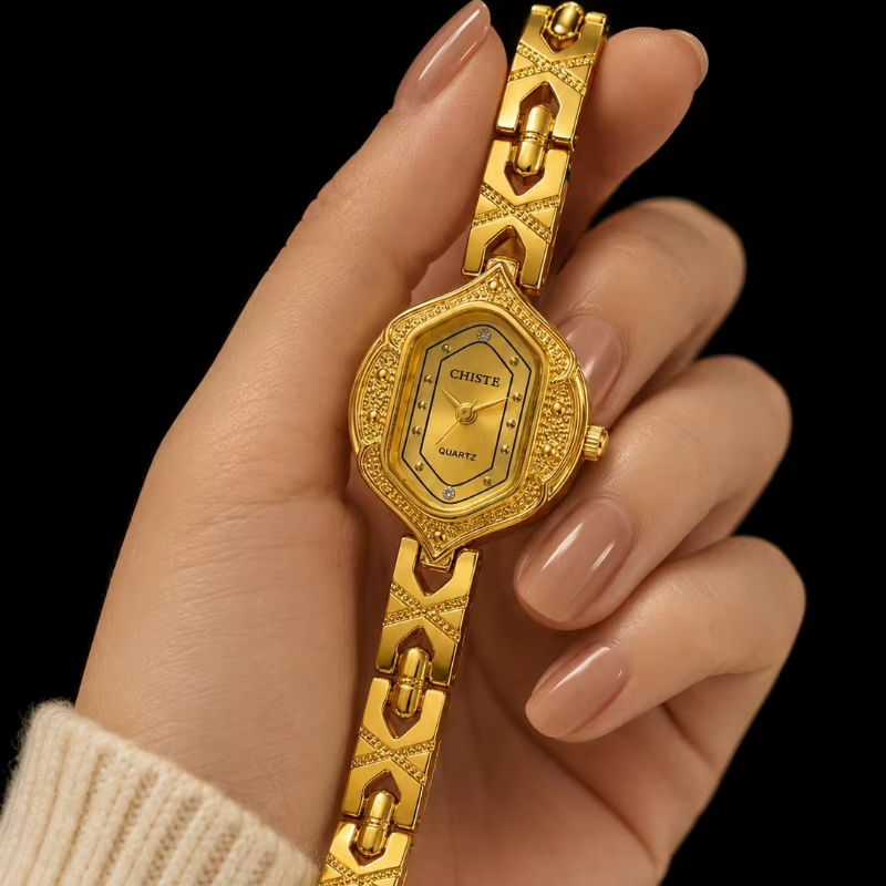 Montres-bracelets à la mode pour femme, marque de luxe, montres analogiques pour femmes, montres-bracelets élégantes haut de gamme, montre à quartz pour femme, cadeau, Reloj Mujer