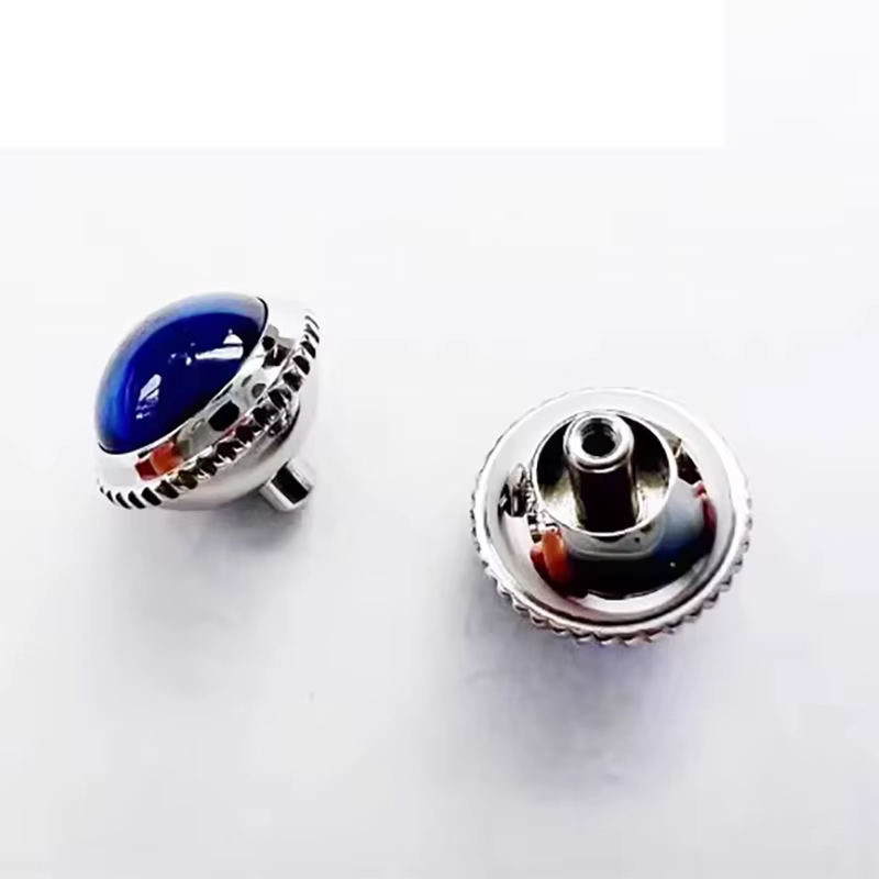 Couronne de montre rotative pour ballon bleu Cartier