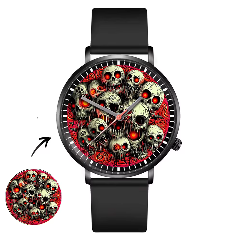 Montre personnalisée en quartz avec photo