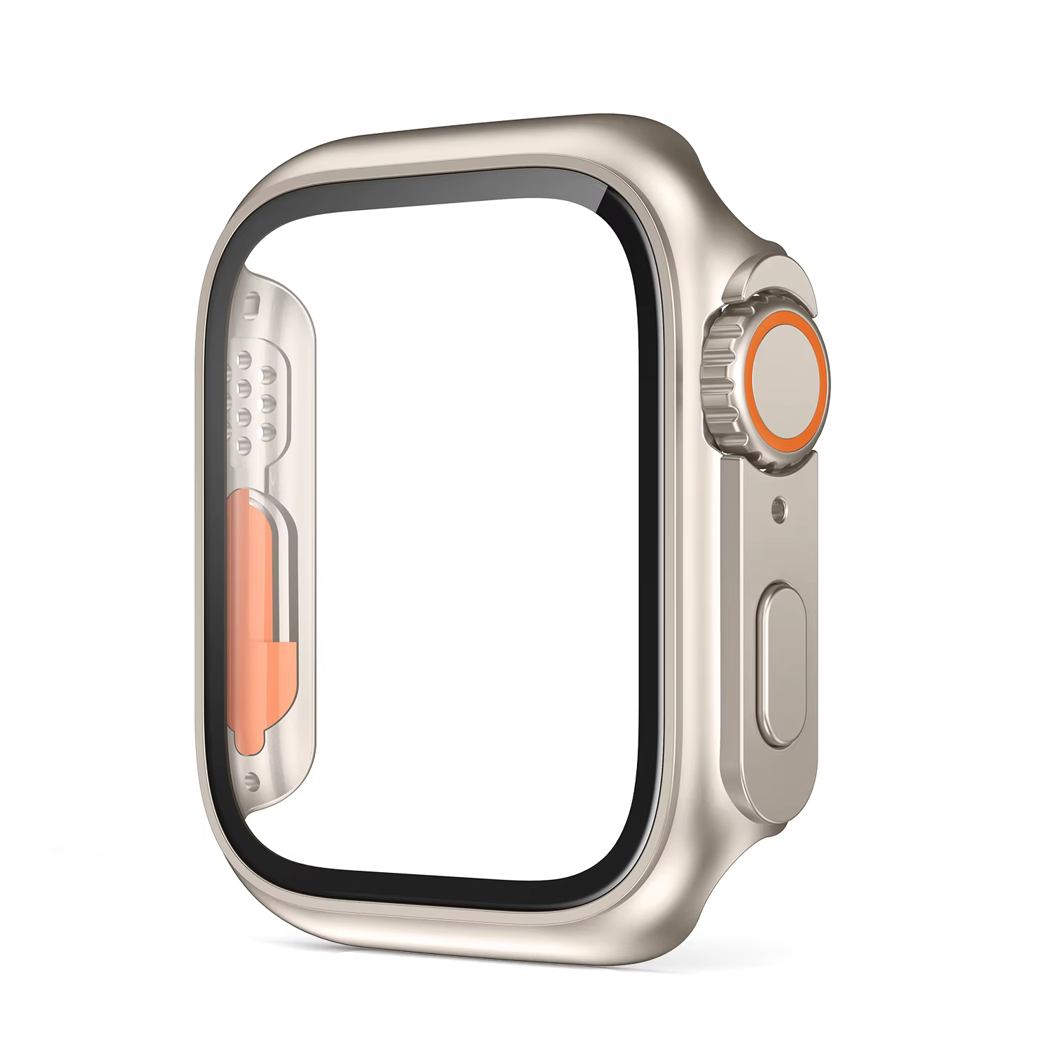 Verre + boîtier pour Apple Watch 44mm 45mm 41mm 40mm 42mm 38mm couvercle de protection d'écran changement Ultra pare-chocs iWatch série 9 8 7 SE 6 5 4