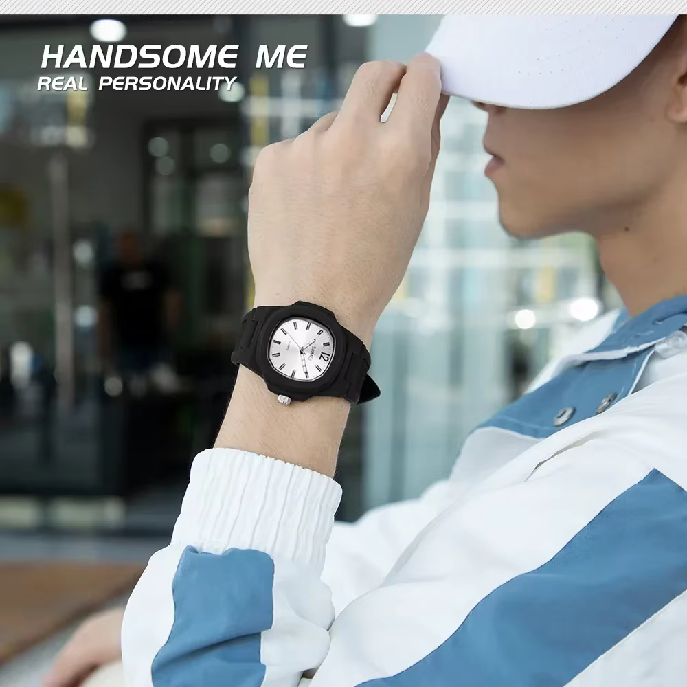 SKMEI 1717 temps mâle horloge étanche relogios masculinos décontracté hommes montre à Quartz mode Sport