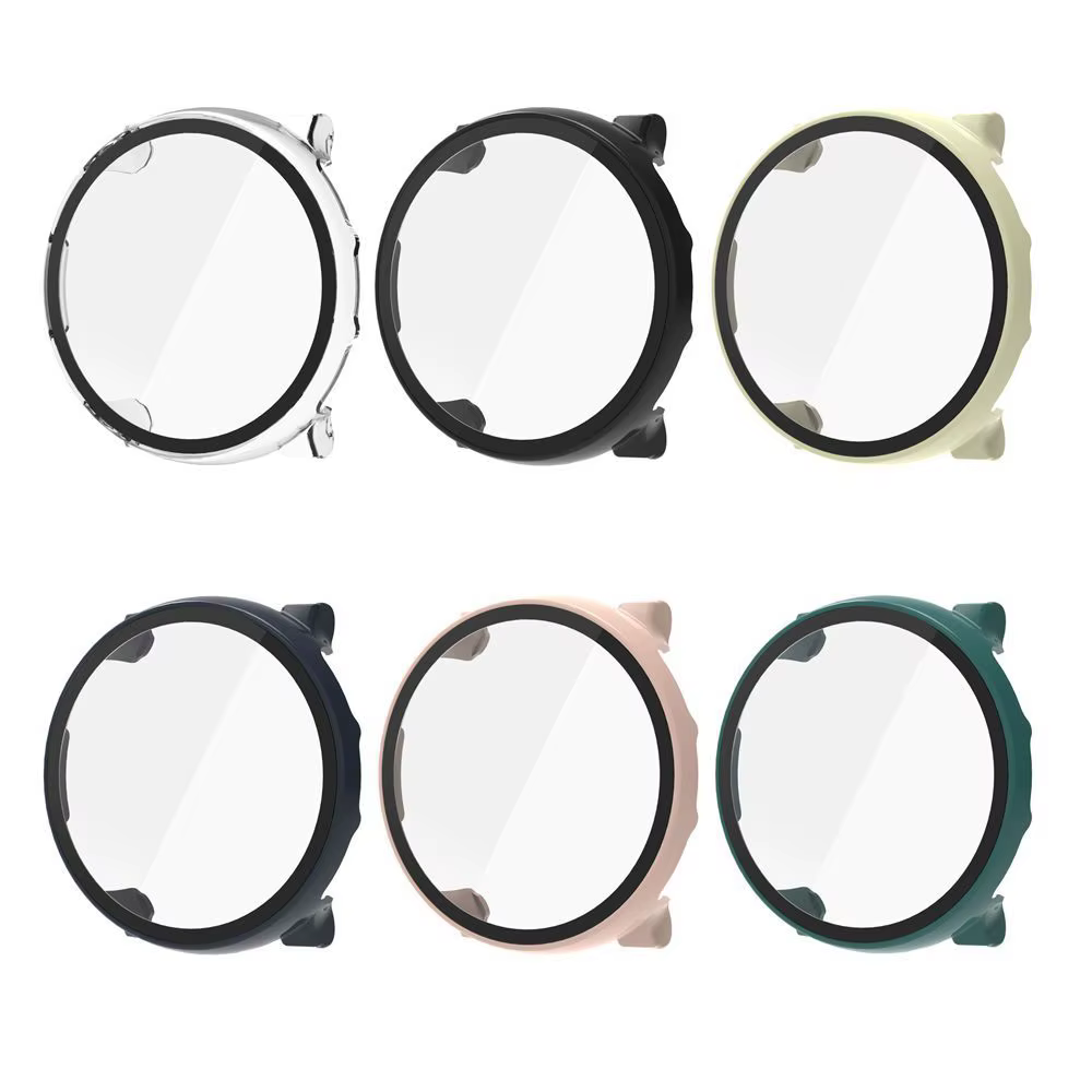 1 + 1 PMMA protecteurs d'écran Film de verre Bracelet couverture pour Polar VantageV3 montre lunette étui de protection