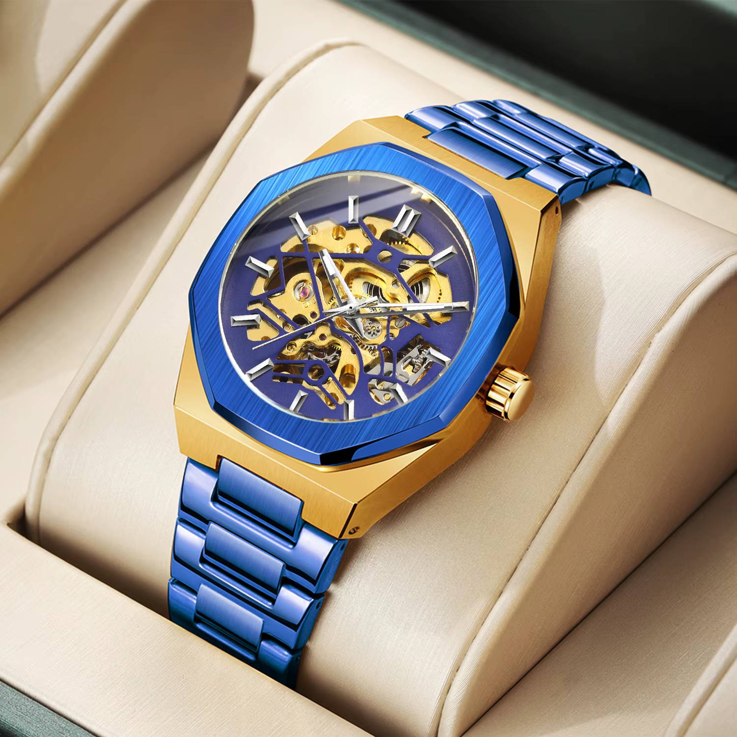 WINNER – montre squelette classique pour hommes