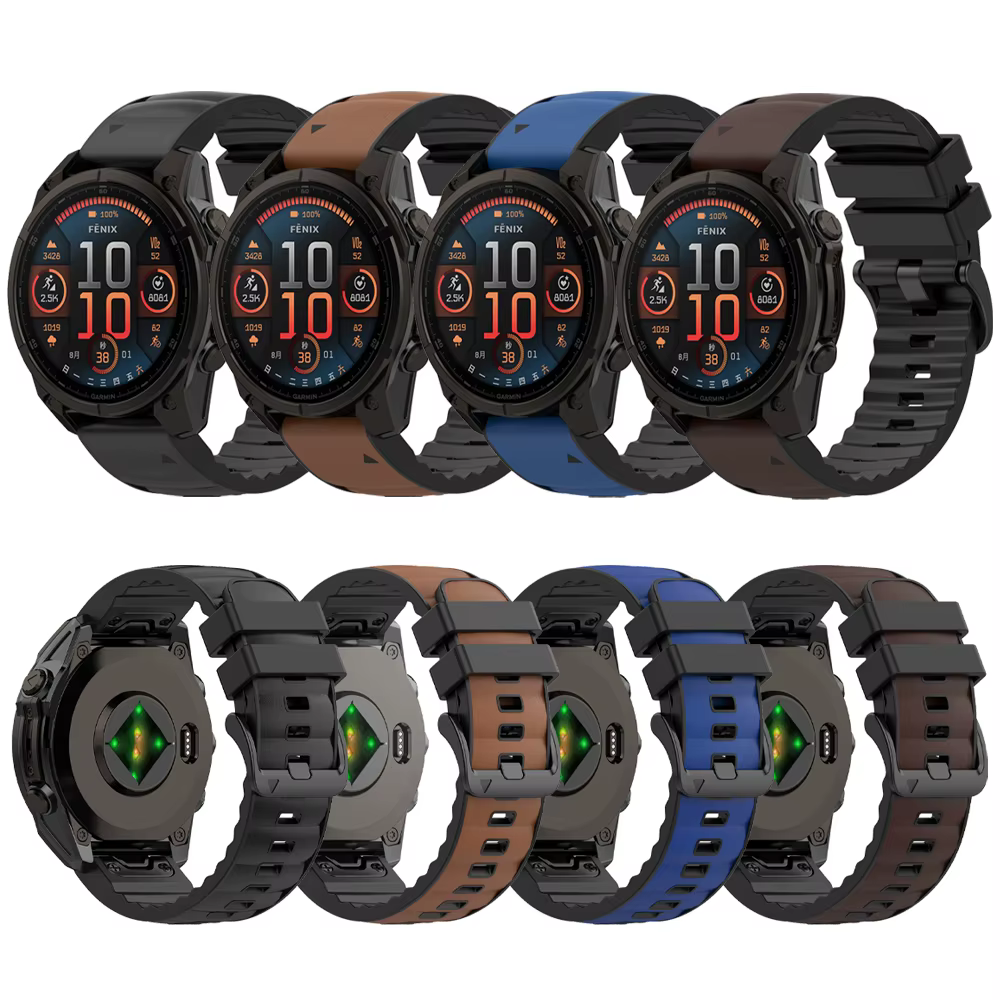 Bracelet de montre 22 26MM pour Garmin Fenix 8 Pro E 5 5X 6 7 7X Pro/Tactix 8/EPIX Gen 2