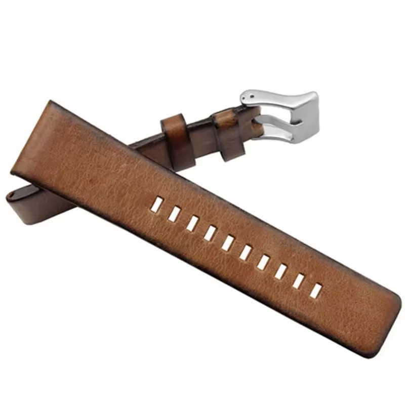 Bracelet en cuir authentique de haute qualité pour Diesel DZ 1399 DZ4280 DZ4290