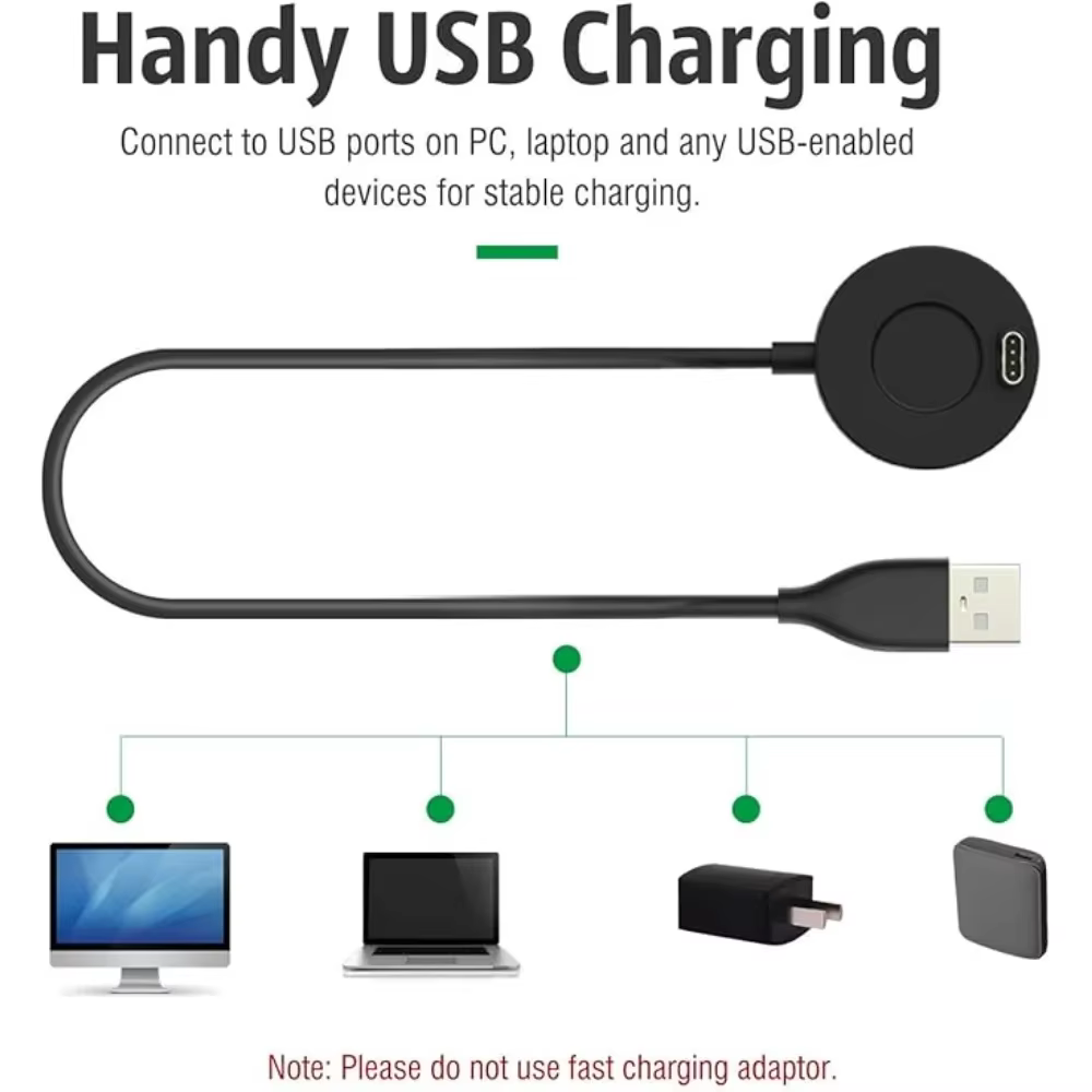 Chargeur USB pour montre connectée Garmin Forerunner 965 955 945 935 745 265 255 245 55 45