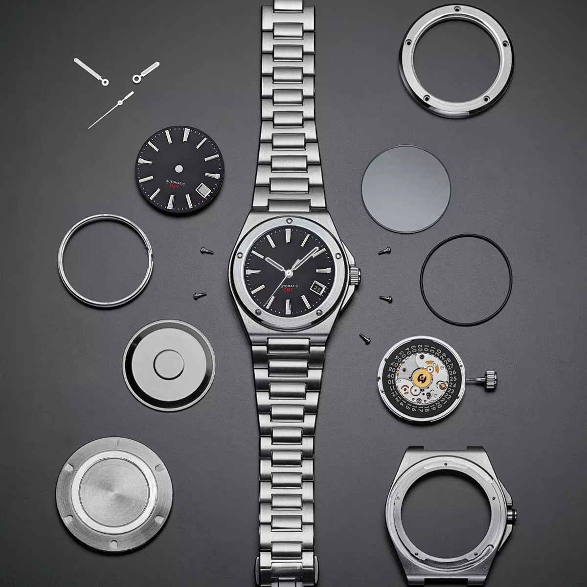 Pièces de modification de boîtier BGW9 pour Grand Seiko NH35/36/34 28
