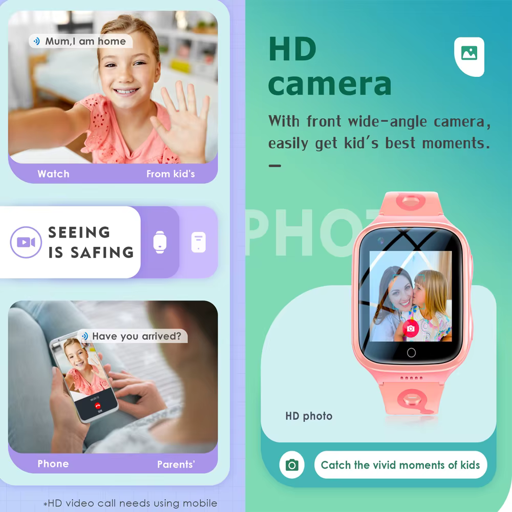 Montre connectée 4G avec carte SIM