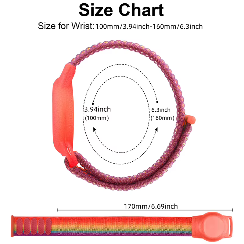 Bracelet en nylon pour Apple AirTags