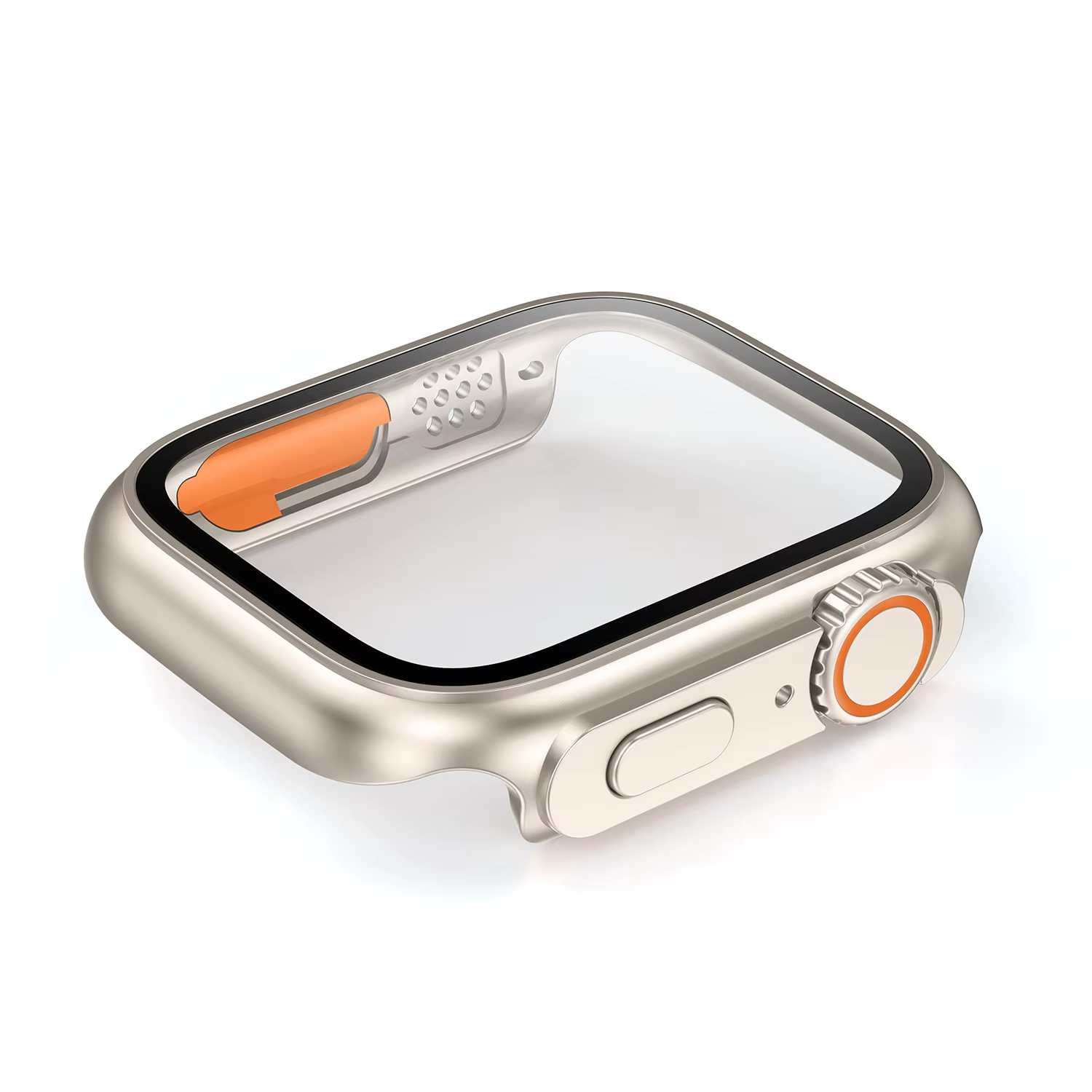 Verre + boîtier pour Apple Watch 44mm 45mm 41mm 40mm 42mm 38mm couvercle de protection d'écran changement Ultra pare-chocs iWatch série 9 8 7 SE 6 5 4