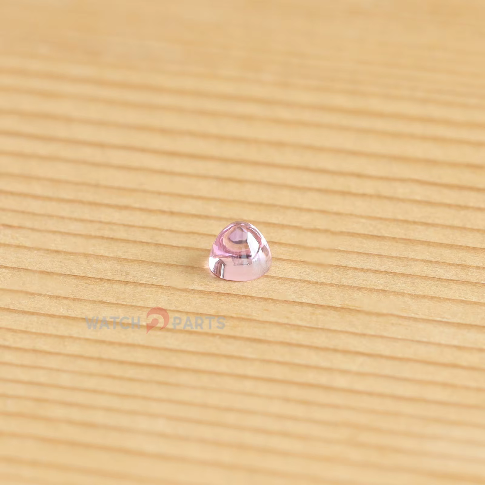 Couronne de montre en Zircon rose pour pièces